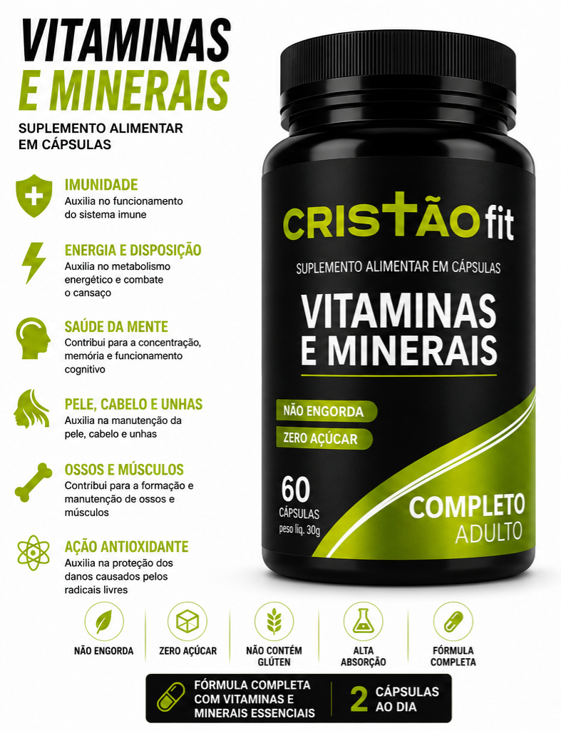 VITAMINAS E MINERAIS - Imagem 2